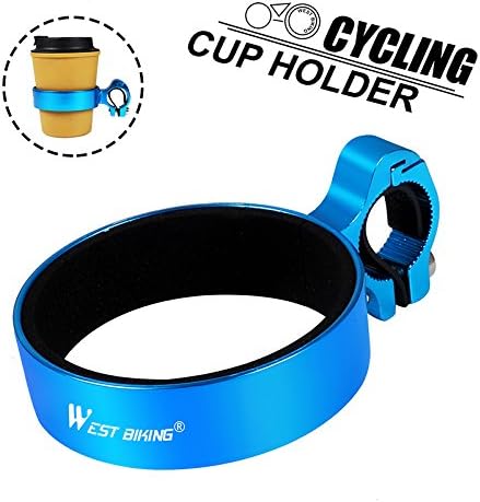 WESTGIRL Bike Cup Bottle Holder Handlebar Coffee Travel Mug Drink Holder Cruiser Mountain Road Bicycle Cycling Accessories