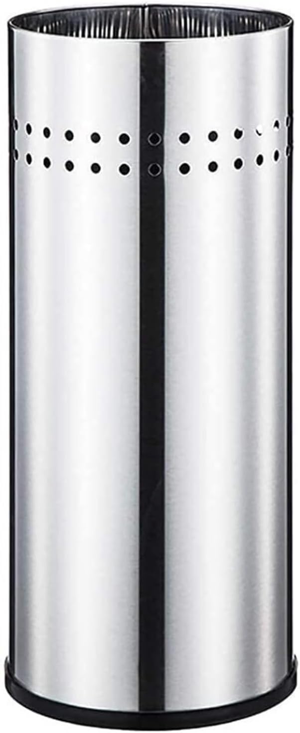Umbrella Stand - Stainless Steel Holder with Silent Rubber Base for Indoor Use, Perfect for Hallways and Entryways