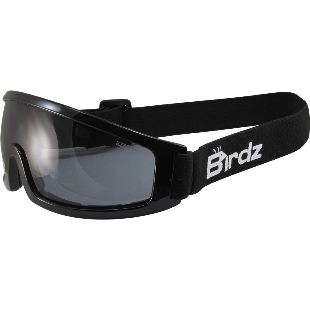 BirdzEyewear Robin Sport Skydiving Snowboarding Motorcycle Riding Goggles (Smoke)