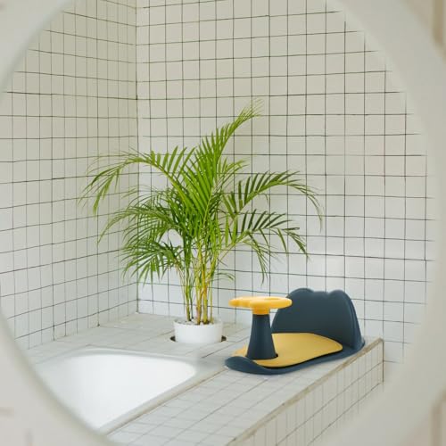 Siège de bain pour bébé YARNOW antidérapant avec dossier haut