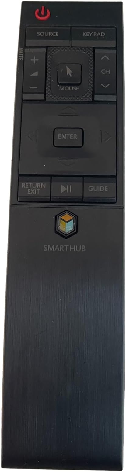 Remote Control Replacement for Samsung HUB 4K Curved TV BN59-01220E RMCTPJ1AP2 BN5901220E UN55JU6700F
