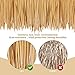 Mexican Tiki Hut Grass Skirting Roof Tiki Bar Grass Duck Blind for Thatch Roofing Bar Decorations Roll Palm Palapa Straw Thatch Roof for Fence Party(Yellow,79 x 15 Inch)