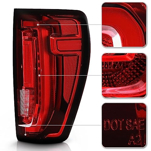 KEEKPO - For [Factory LED Type] 2019-2023 GMC Sierra 1500 Full LED Tail Light Brake Lamp Replacement Passenger Side