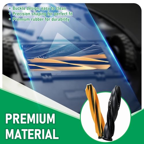 Image of 24Pcs Replacement Accessories Kit Compatible with Dreame D20 Plus | 24pcs kit for D20 Plus: 4 main brushes, 4 HEPA filters, 4 airtight bags & 6 mop pads for corner-to-edge pet hair cleaning