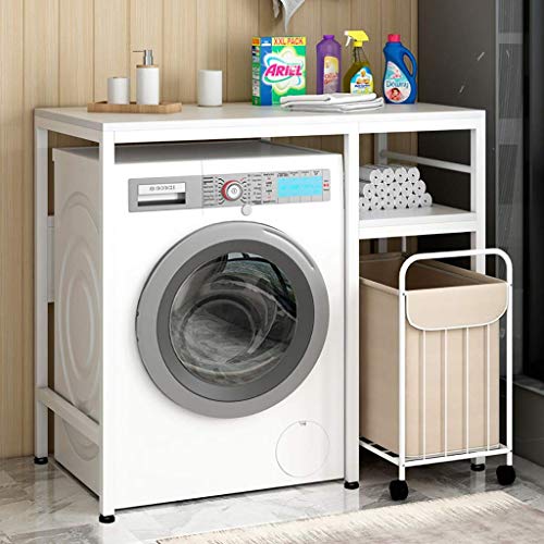 Stehen Regaleinheiten Trommelwaschmaschine Ständer, Bodengestell nach Hause Badezimmer, mit Kleidung Sammlung Auto, platzsparende Lagerregal,