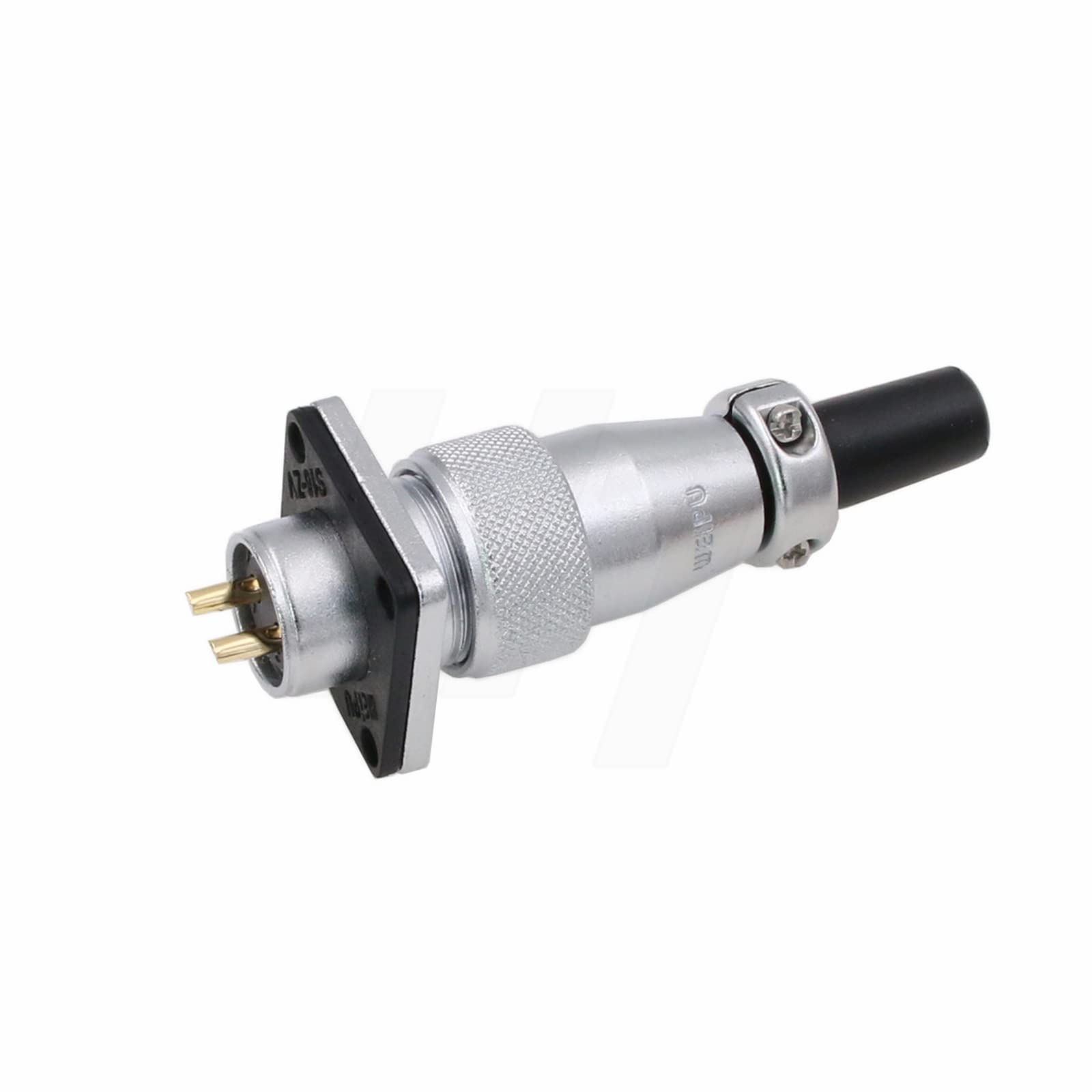 HangTon WS16 2-pinowe lotnicze okrągłe złącze metalowe 14 AWG 10A Heavy Duty Zasilanie przemysłowe AC Solar Automotive Zewnętrzne zastosowanie wysokiego napięcia