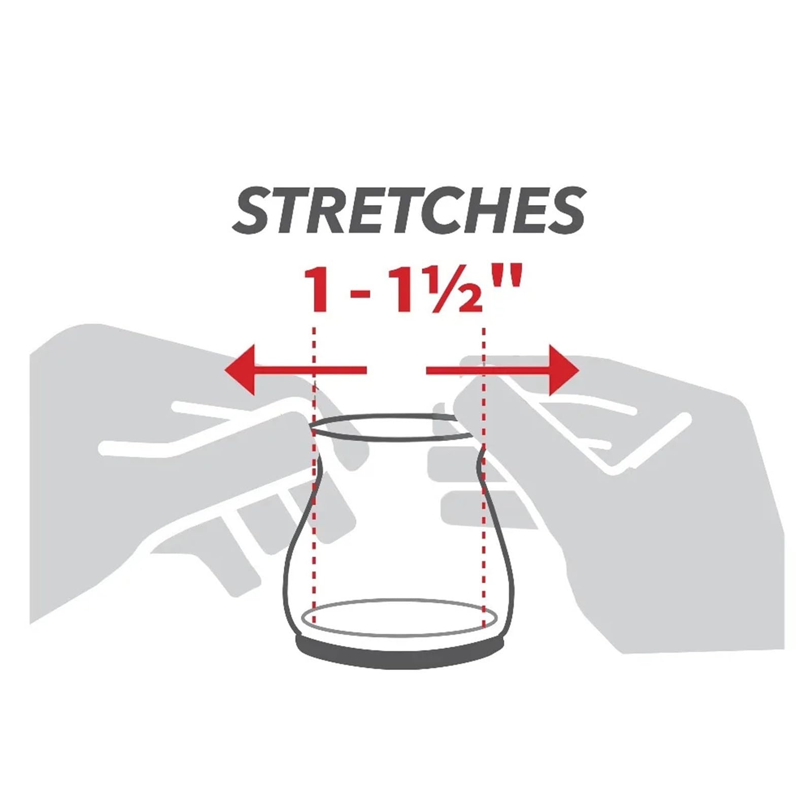 Fieltro Adhesivo Gorros for Patas de Silla Protectores Suelo Fieltro | Juego de 4 almohadillas transparentes for muebles de 1 pulgada, antideslizantes