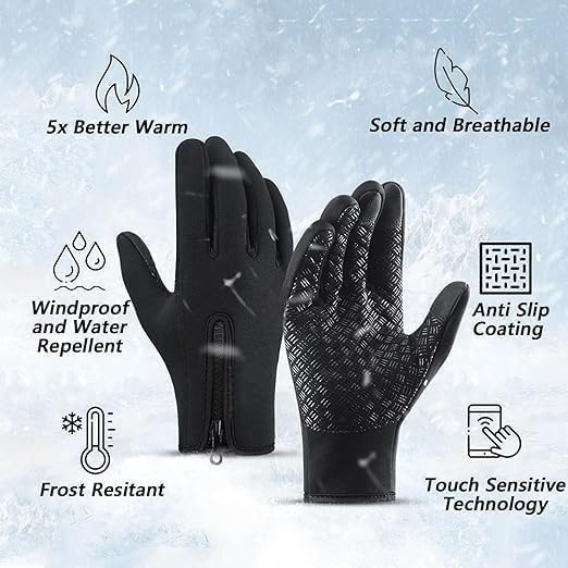 Gants imperméables coupe et antidérapants pour une adhérence vélo parfaite