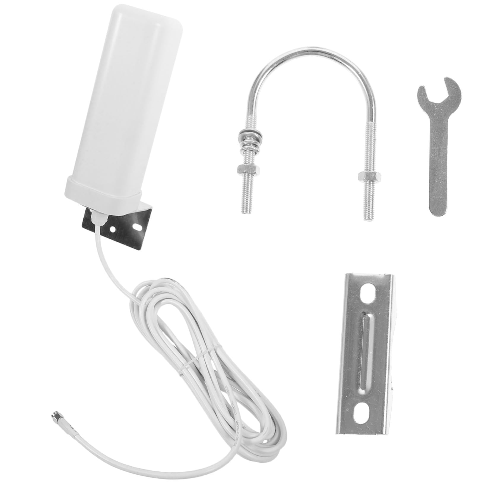 Hemobllo Routeur en pour Extérieur Intérieur Plastique 16-18dbi Antenne Omnidirectionnelle 3g 4g Stable Métal Extérieure
