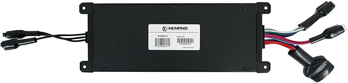 Memphis MX600.6 600W Amplificador + Parlantes Torre LED Bluetooth miniatura 8