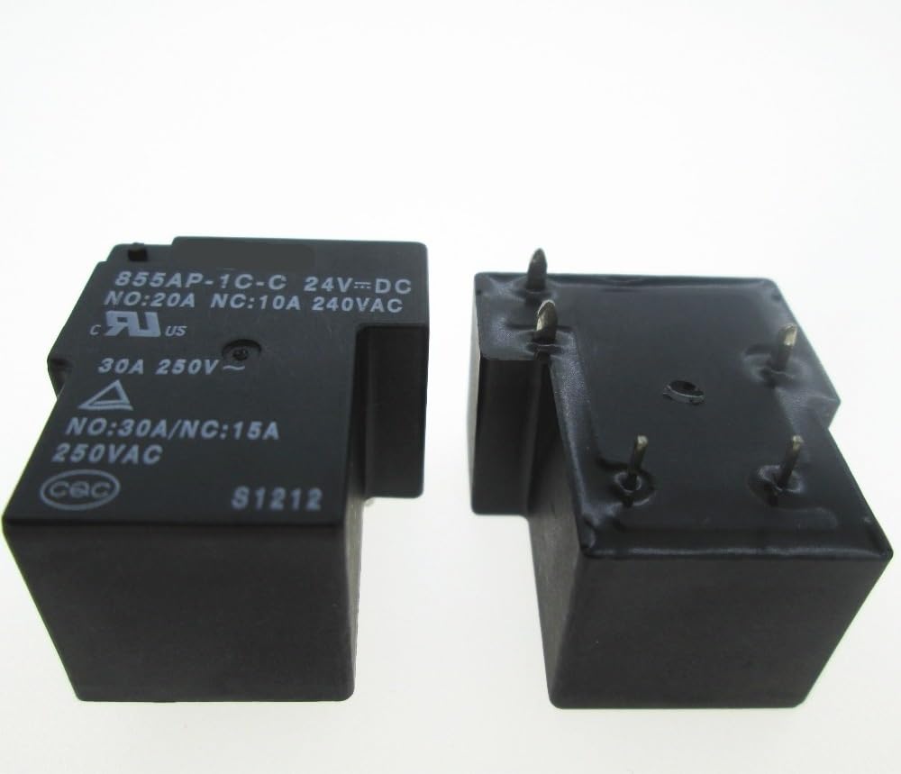 AARTERZZA Relay 855AP-1C-C-24VDC 855AP-1C-C 24VDC 855AP1CC 24VDC DC24V 24V T90 30A 250VAC 5PIN