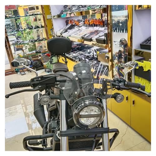 Espejos retrovisores universales de cristal convexo y rosca de 10mm para moto y electromóvil 6