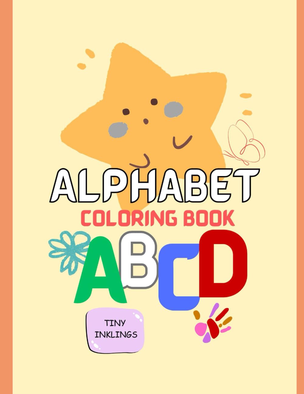 ALPHABET COLORING BOOK ABCD