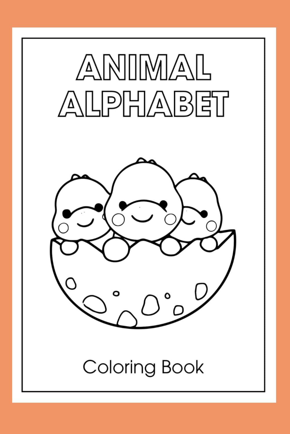 Animal Alphabet Coloring Book for Kids