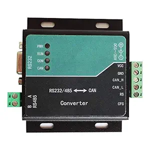 Taidacent High Performance High Stability Serial to CAN Module Serial to CAN Converter RS485 Can Bus Adapter Uart Can Converter RS232 to Can Bus Converter (with Power Adapter 12V1A)