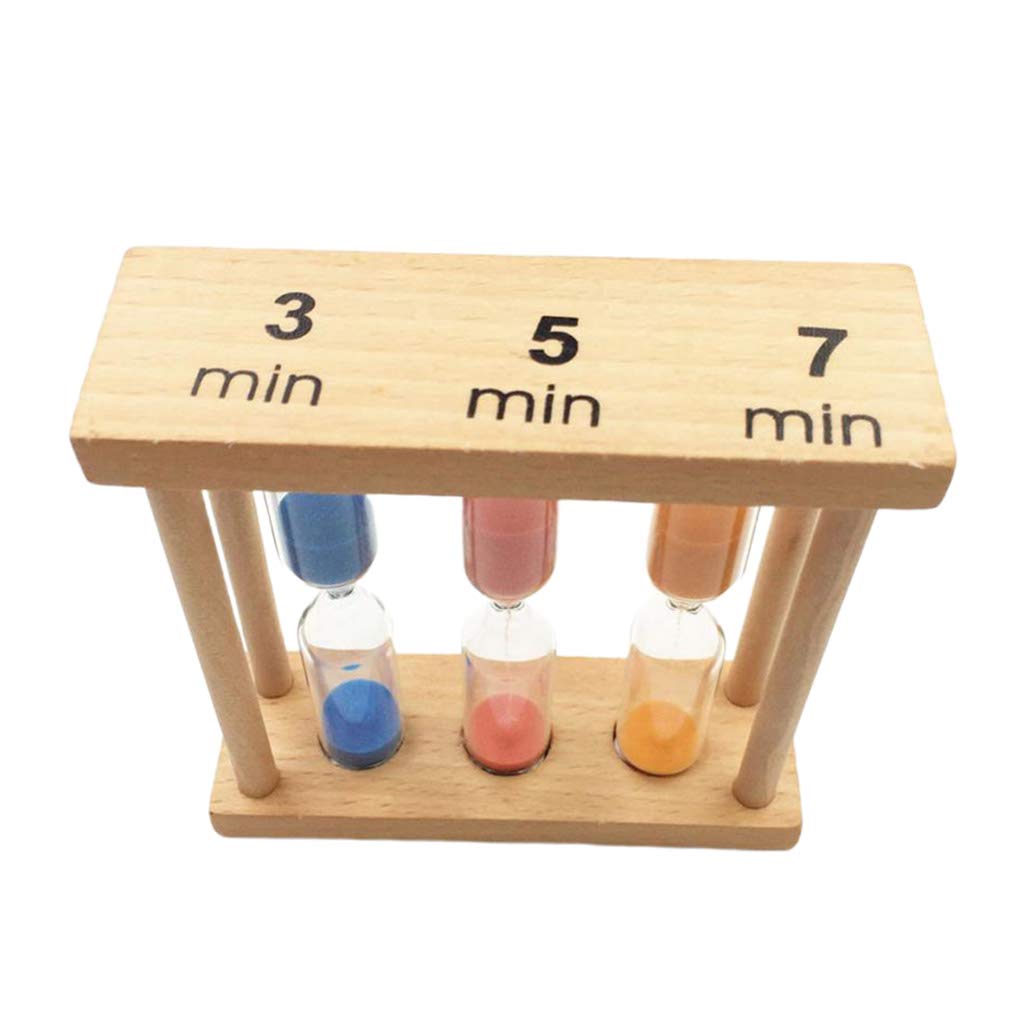 3Min 5 Min and 7 Min Timer Hourglass Minutes Sandglass Timer Clock