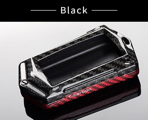 Miniatura 2 de Cubierta de llavero remoto de fibra de carbono con caja de regalo para Land Rover Range Jaguar XF