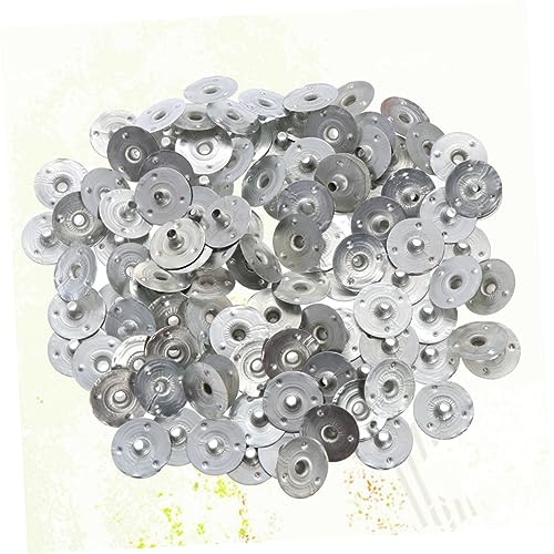 Soportes metálicos para mechas de vela 200 pcs miniatura 2