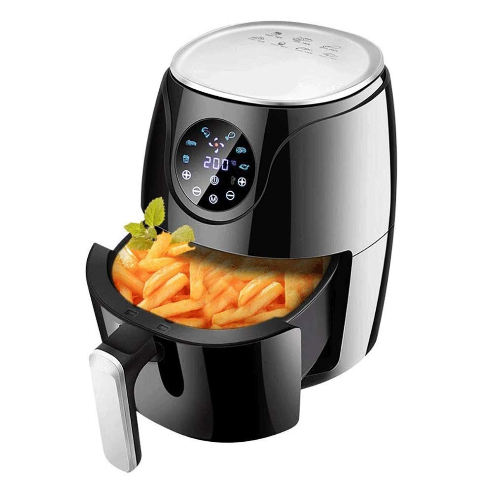 Buy ZYK 4.5L Air Fryer, 1000W Digital Hot Air Fryer Oilless Electric
