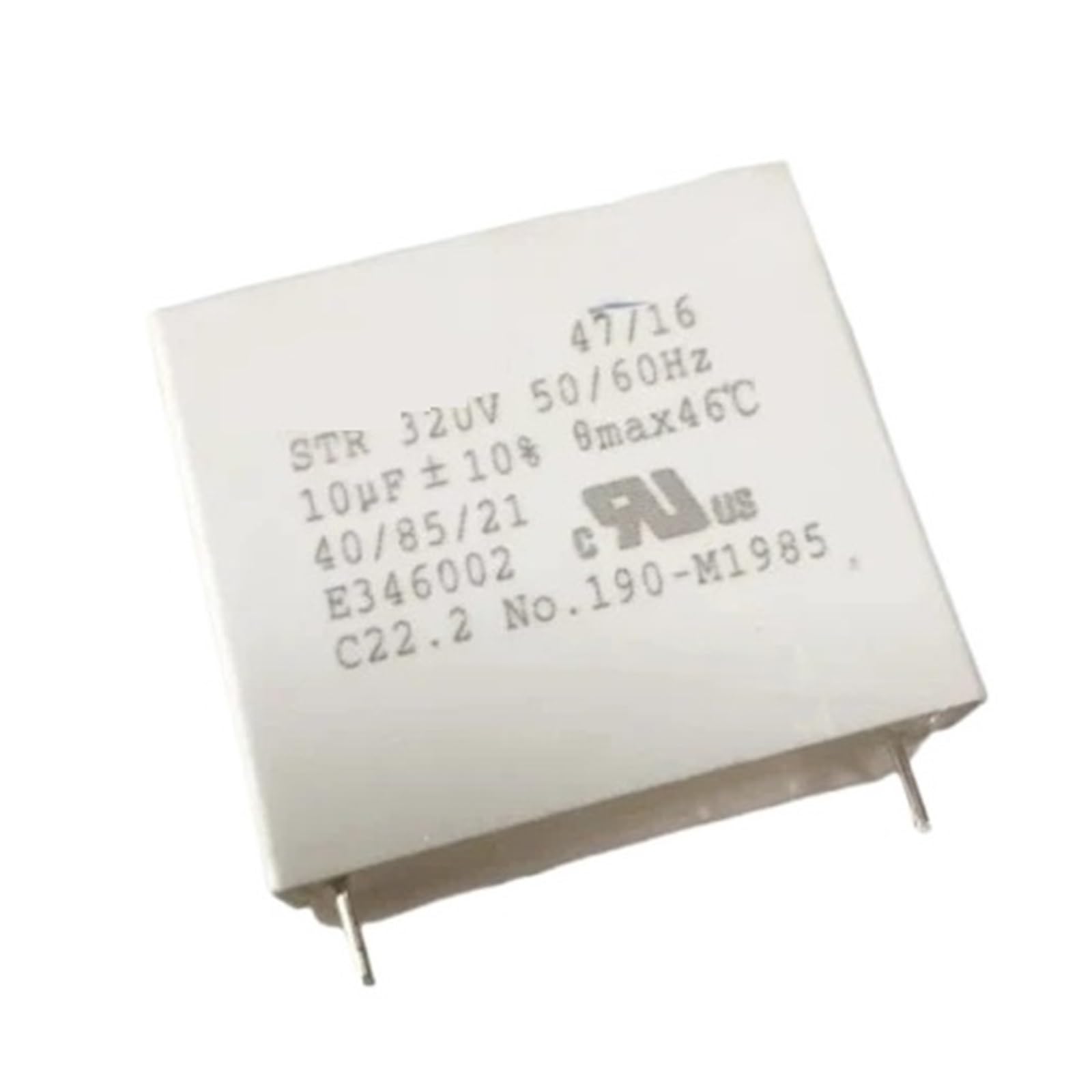 Capacitor STR-250 condensateur anti panne pour moteur et ventilation