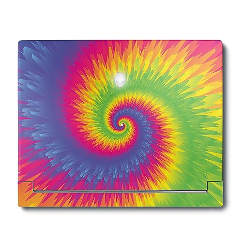 Image of MightySkins Skin Compatible with Alienware X16 R1 (2023) Full Wrap Kit - Vibrant Tie Dye | Protective, Durable, and Unique Vinyl Decal wrap Cover | Easy to Apply & Change Styles | Made in The USA