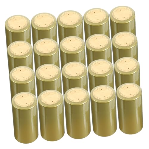 Cabilock Wine Reserializer Heat Shrink Capsules for Wine Bottles Red Wine Bottle Sealing Film Bottle Seal