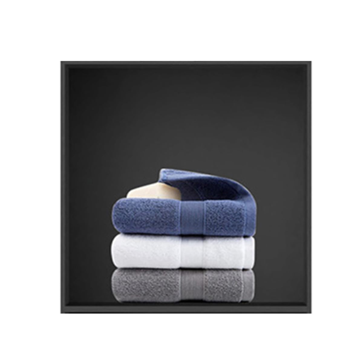 Alcôve de douche encastrable double niche inox noir Sk pour ranger sans encombrer