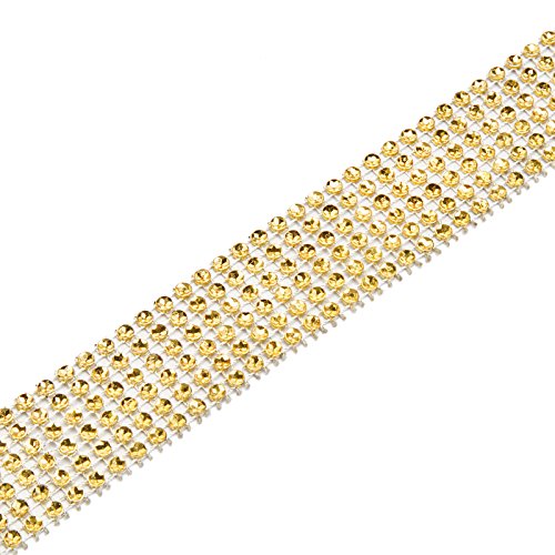 Darice David Tutera Plastic Mesh Roll, 10-Yard, Gold