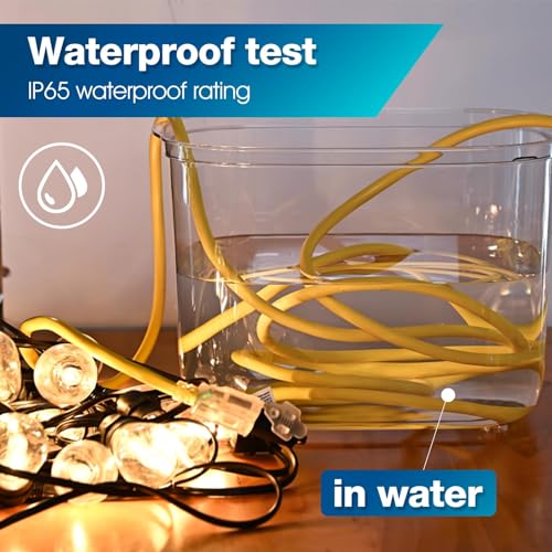 Bbounder Outdoor Extension Cord 50 Ft Waterproof, 12/3 Sjtw Heavy Duty 15A 1875W thumb #1