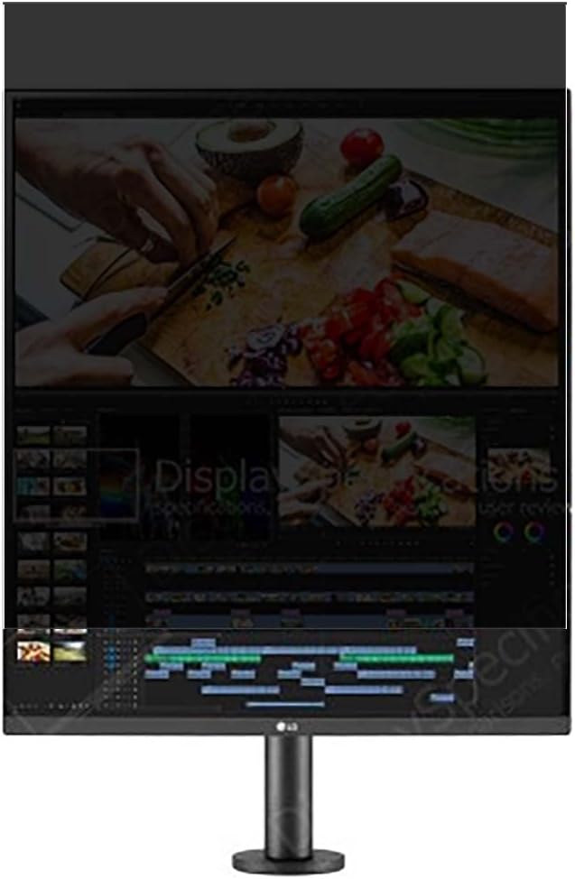 Privacy Screen Protector, compatible with LG DualUp Monitor 28MQ780 27.6" Monitor Anti Spy Film TPU Guard （ Not Tempered Glass Protectors ）