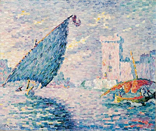 Impression prints toile Paul Signac 60x90cm grand format pour habiller un grand mur vide