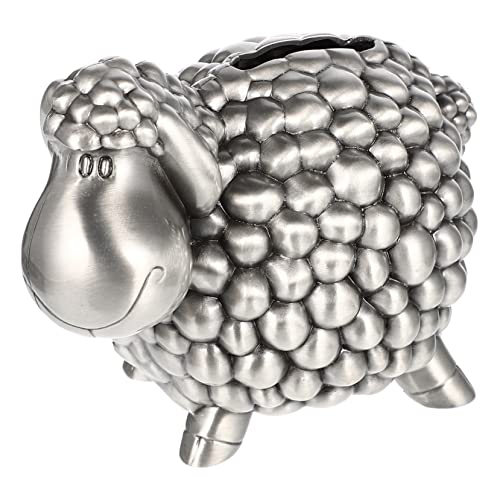 Didiseaon Tirelire Forme De Mouton Tirelire pour Garçon Fille Décorative Et Pratique