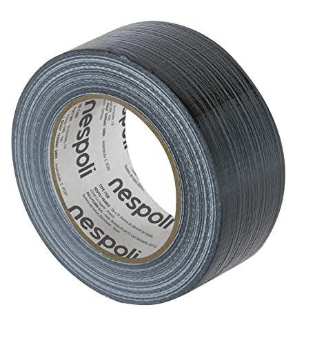 Nespoli Nastro Telato Nero 50mm x 25m