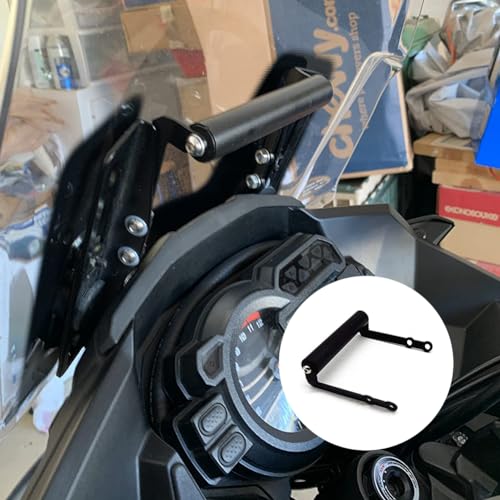 Motorcycle Navigation GPS Bar Mount Bracket for K-awasaki VERSYS 1000 Versys1000 Versys-1000 2015 2016 2017 2018, 22mm Expansion Crossbar Mobile Phone Stand Holder Support KLZ1000 Accessories