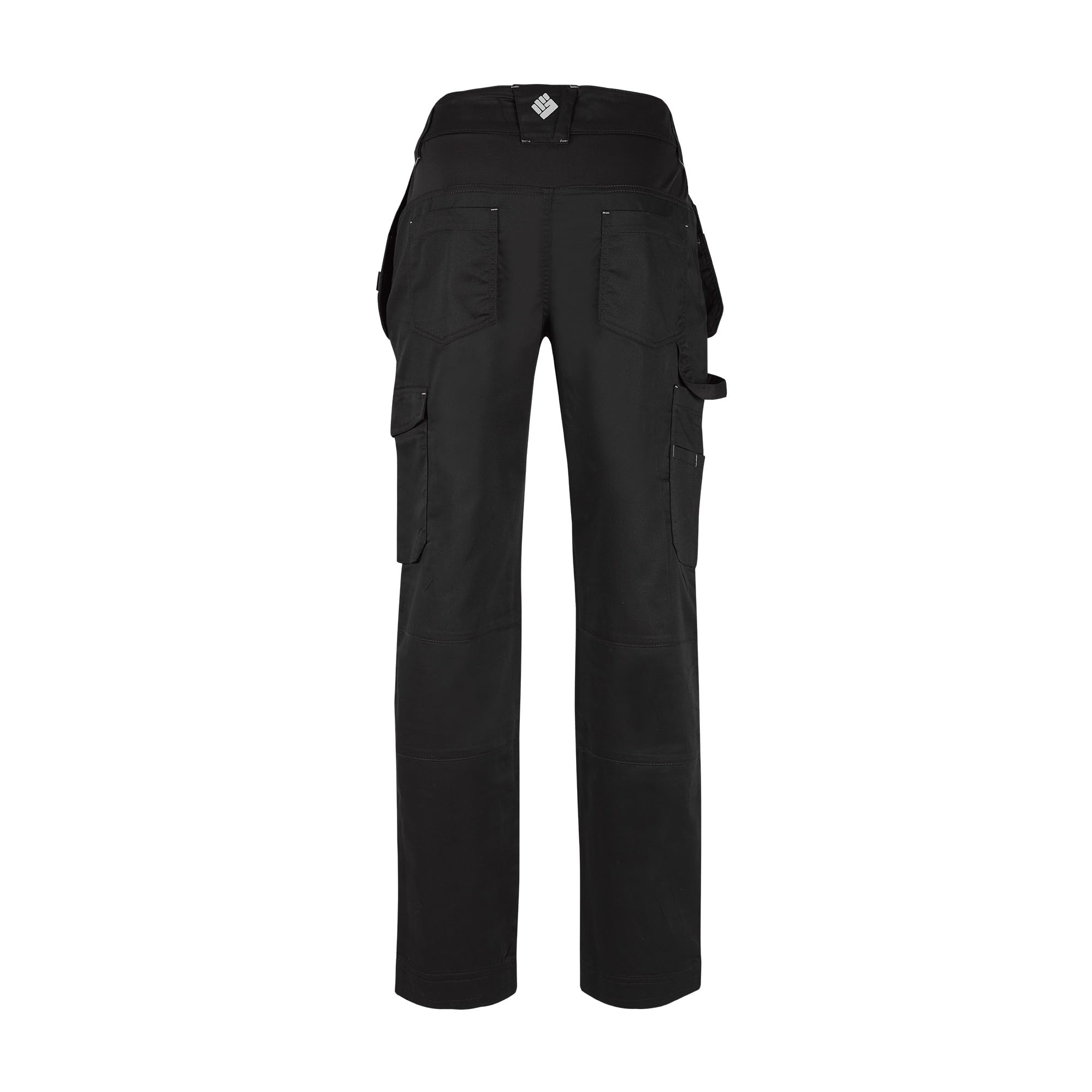 Pantalón de Trabajo Hombre Multibolsillos con CORDURA®, Bolsillos Holster y para Rodilleras, Tejido Elástico Twill 190 g/m², Resistente a la Abrasión para Construcción, Industria y Logística