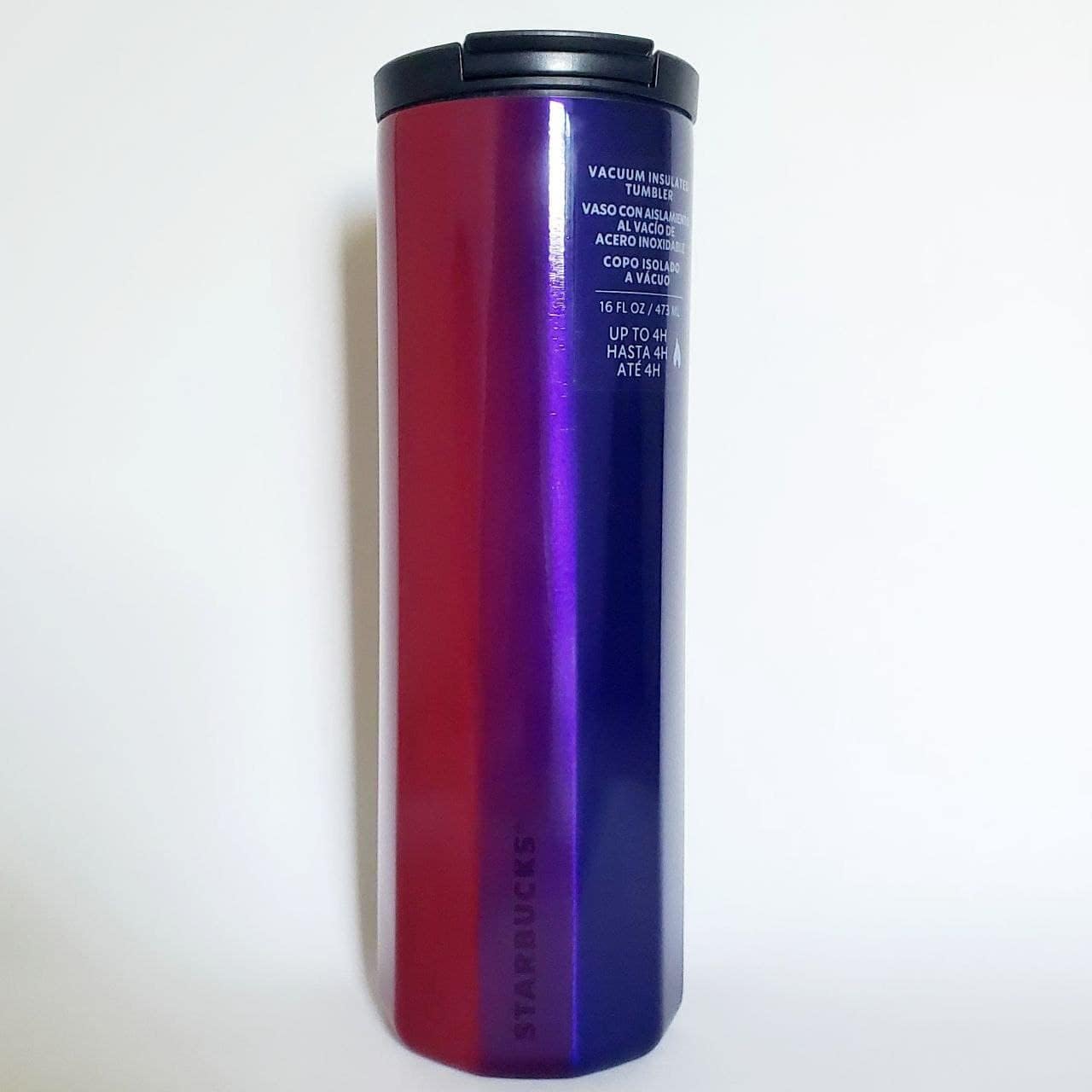 Starbucks 2019 Limited Edition BLUE VACUUM-INSULATED Tumbler, 16 Fl Oz