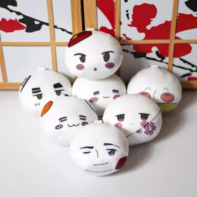 Amazon.co.jp: ヘタリア ぬいぐるみ ペンダント もちたりあ 団子の表情