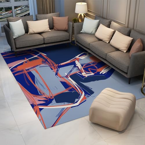Tapis de sol géométrique pour décoration intérieure de chambre moderne - 3