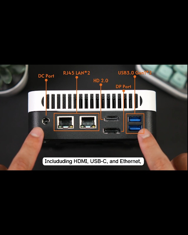 ほぼ未使用　ミニPC N100 CHUWI LarkBox X Pre Owned Gaming Pc|chuwi Larkbox X Mini Pc - Intel N100