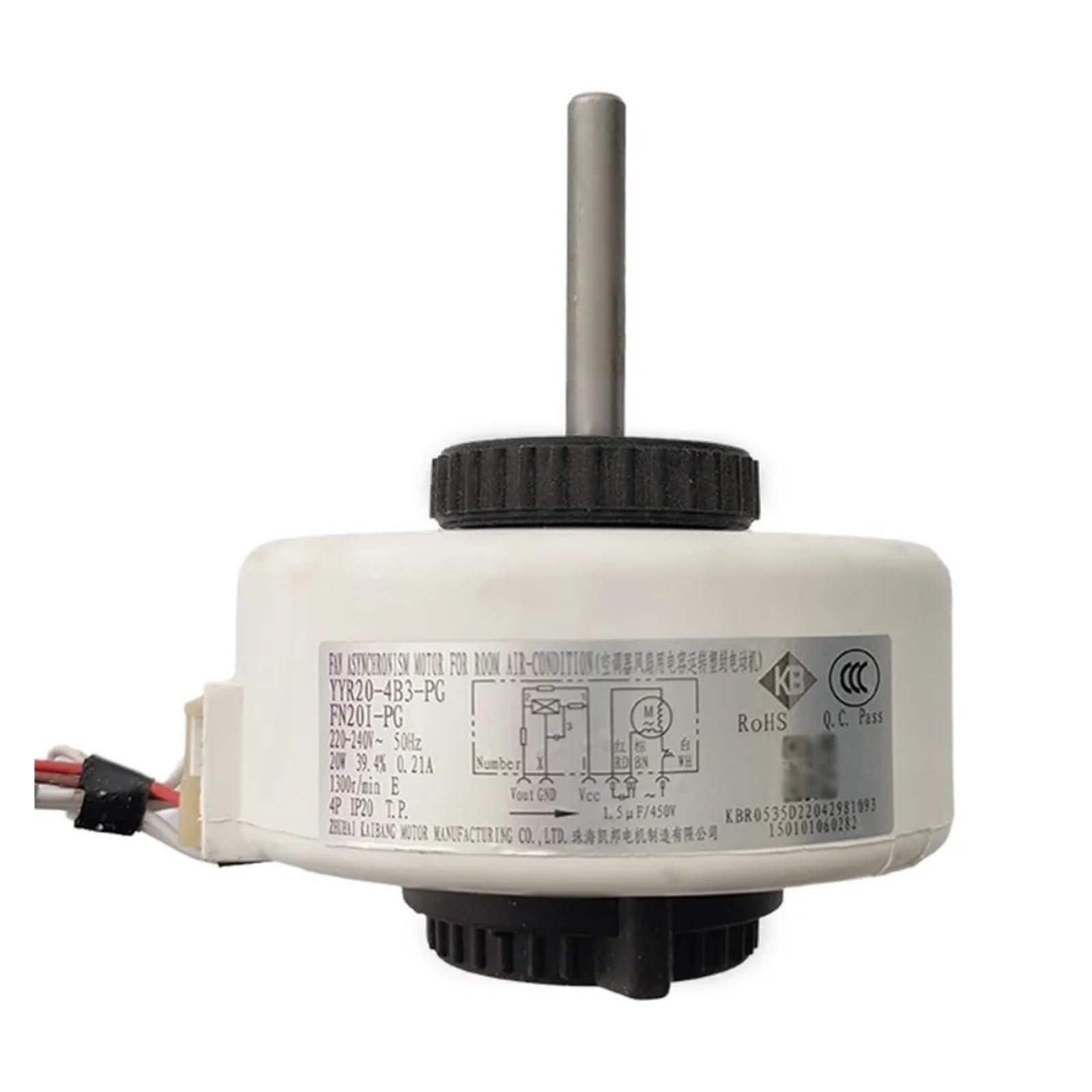 WANGZEQIOU Air Conditioner Indoor Uunit Fan Motor FN20I-PG YYR20-4B3-PG 150101060282 Conditioning Parts