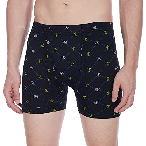 Image of RUPA FRONTLINE Printed Trunk for Men, 100% Cotton Material, Inner Elastic, Pack of 3