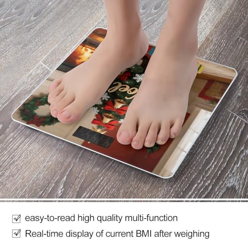 Báscula digital de baño con vidrio templado miniatura 5