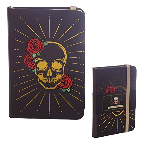 Puckator Quaderno A6 - Teschio con Rose