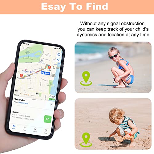 Fhtase Airtag Wristband Kids(2 Pack), Nylon Airtag Bracelet Compatible With Apple Air Tag,Adjustable Anti Lost Watch Band For Toddler Baby, Boys, And Girls, Elders (Rainbow) #TOP6