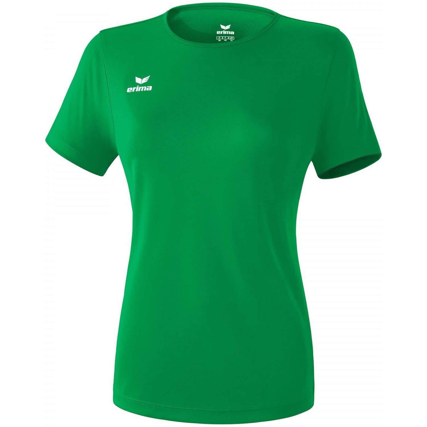 Erima Women's Casual Basics Functional Teamsports T-Shirt - Emerald, Size 48