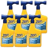 Zep Hose End Outdoor Glass and Surface Cleaner - 32 oz (Case of 6) - U49910 - Easy-To-Use, Attach and Spray for A Streak-Free Shine