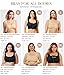 BRABIC Compression Bra Post Surgery - Mastectomy Bras for Women Front Closure with Removable Breast Support Band (Black,Medium)
