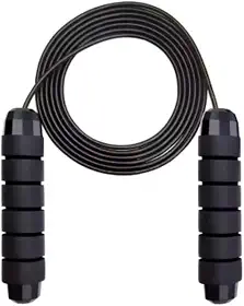 Corda de Pular Profissional 3 metros Ajustável com Rolamento – Cabo de Aço Revestido, Leve e Resistente para Treino Fitness, Crossfit, Emagrecimento – Unissex, Premium