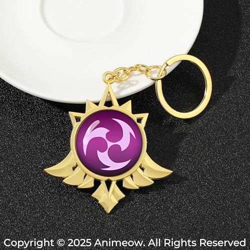 Animeow Anime Keychains Genshin Vision: Electro - Image 5