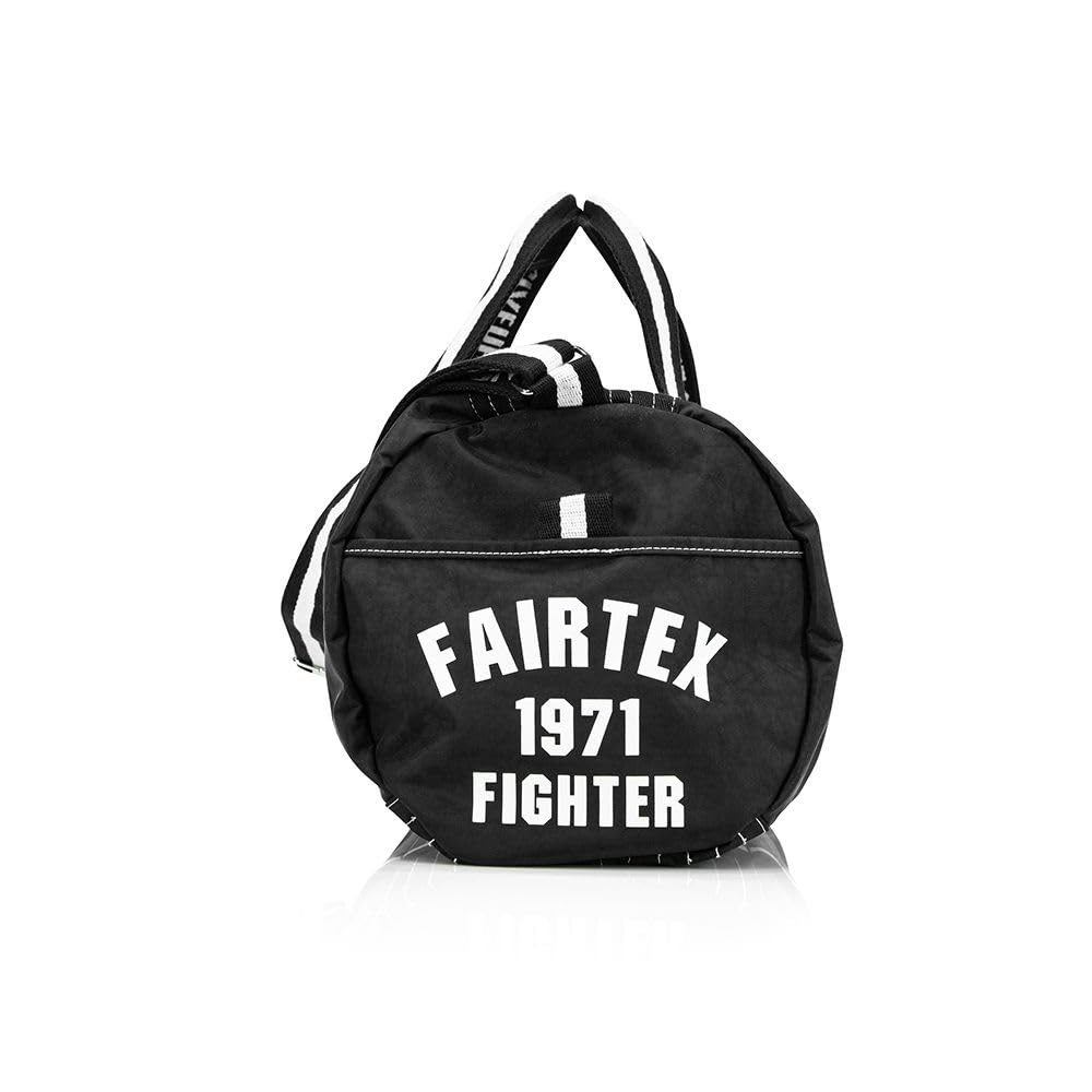 Fairtex BAG9 Retro Barrel Bag - Green Thai Boxing Gym Bag For Muay Thai & MMA Gear